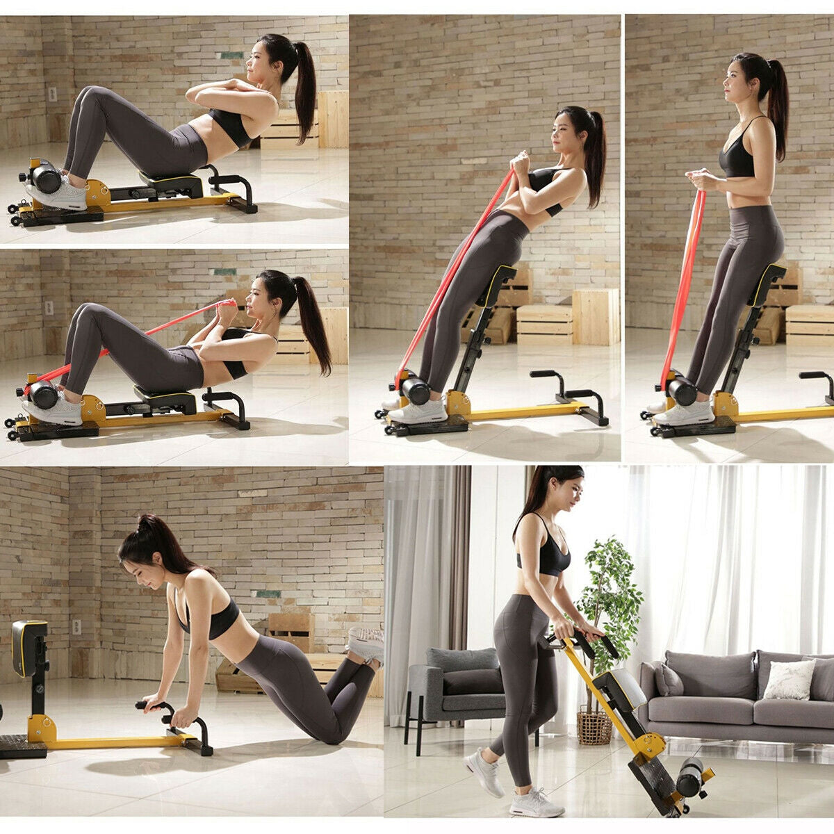8-in-1 Multifunctional Home Gym Squat Fitness Equipment DirectDeals