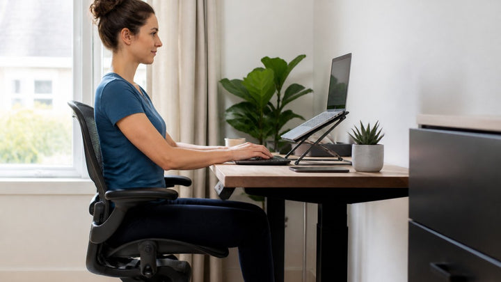 How to Improve Posture While Working on a Laptop