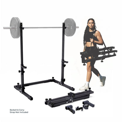 Verse® Agile Rack NEO — Ultra-lightweight Portable Squat Rack For Home Gyms, Apartments, Mobile Trainers and Studios Verse Fitness