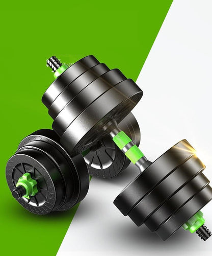 Detachable home gym dumbbell adjustable weight set
