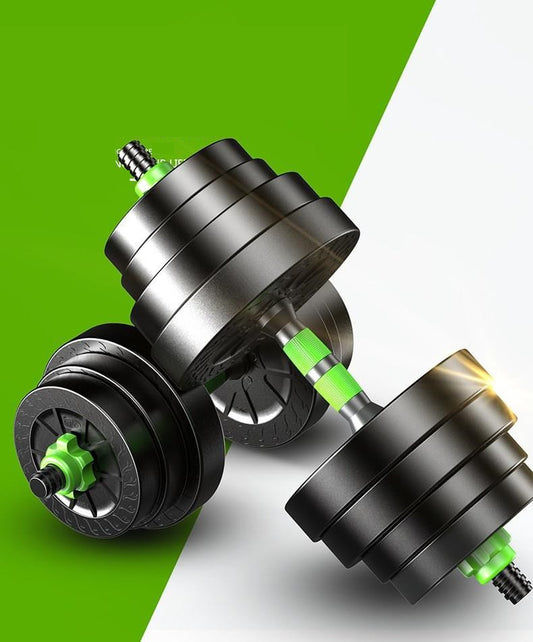 Detachable home gym dumbbell adjustable weight set