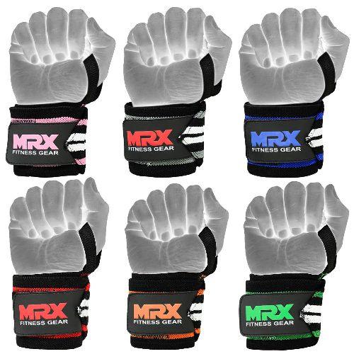 MRX Power Weightlifting Wrist Wraps – Premium Gym Workout Straps
